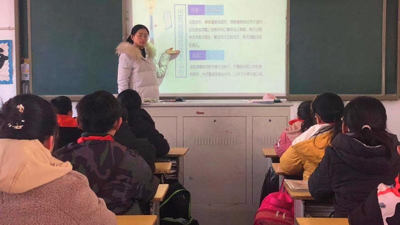 叶甸小学开展疫情防控专题教育活动