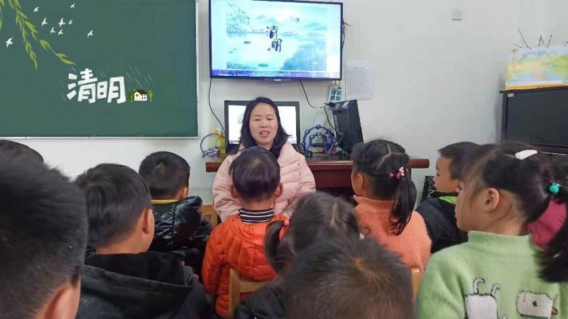 张甸幼儿园：认知清明节，传承传统
