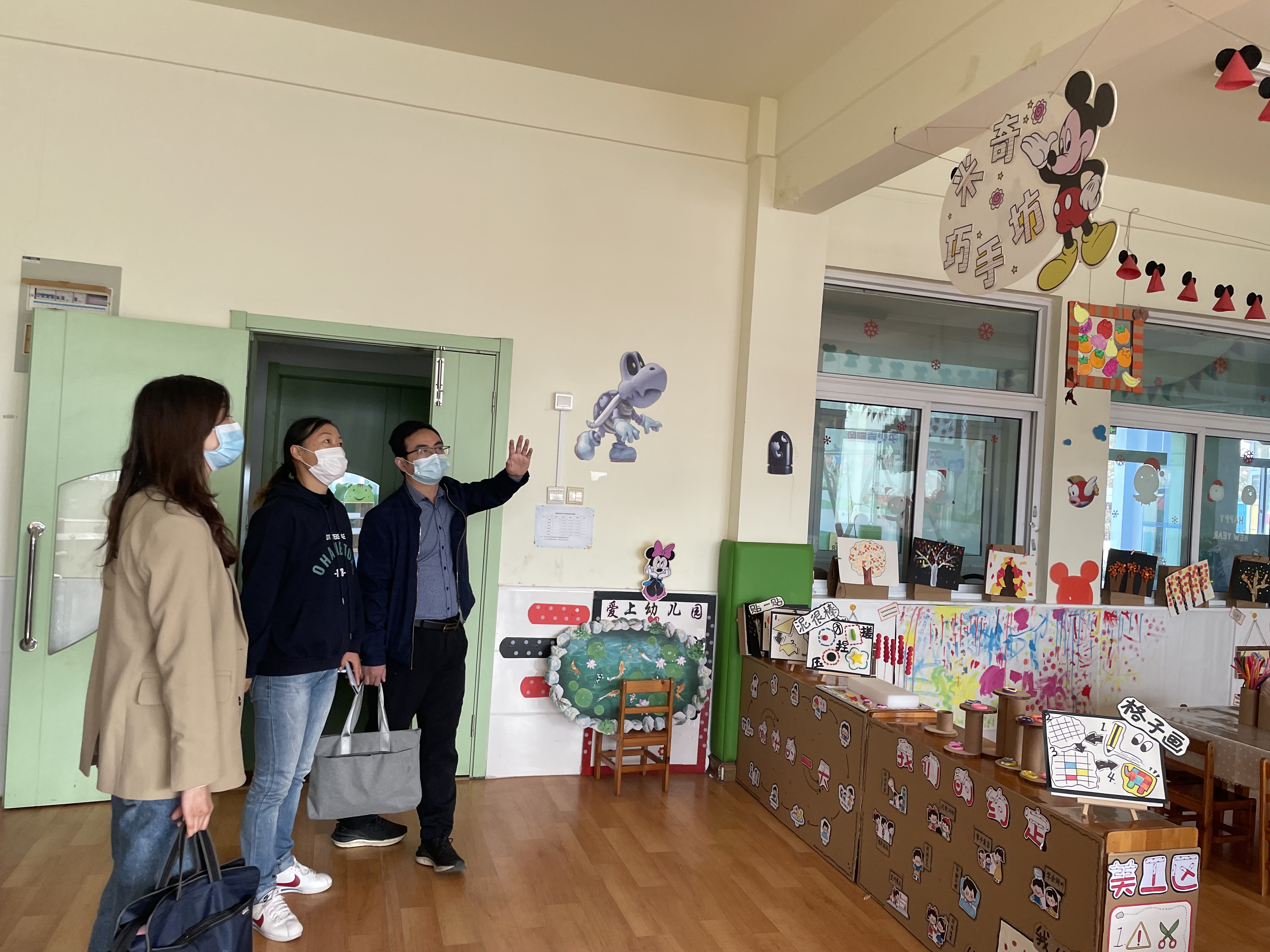 呵护健康助力成长梁徐幼儿园迎接卫生保健合格证评审工作