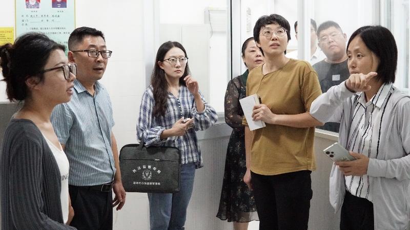 梁徐幼儿园迎接江苏省市场监督管理局食堂专项检查