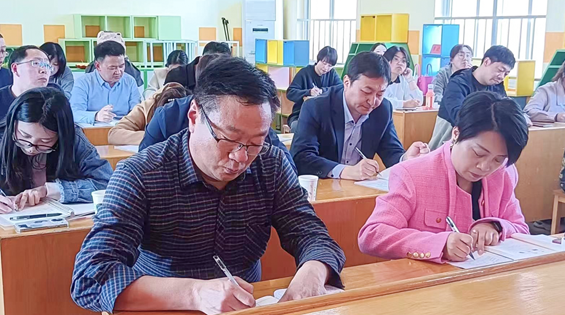 区陈珍小学数学名师工作室在白米中心小学举行第十二期研修活动